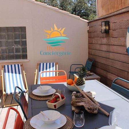 Hyeres-Plage -T2 Neuf Rdj Clim Wifi - La Capte By Hc Leilighet Eksteriør bilde