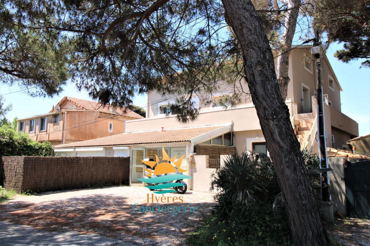 Hyeres-Plage -T2 Neuf Rdj Clim Wifi - La Capte By Hc Leilighet Eksteriør bilde